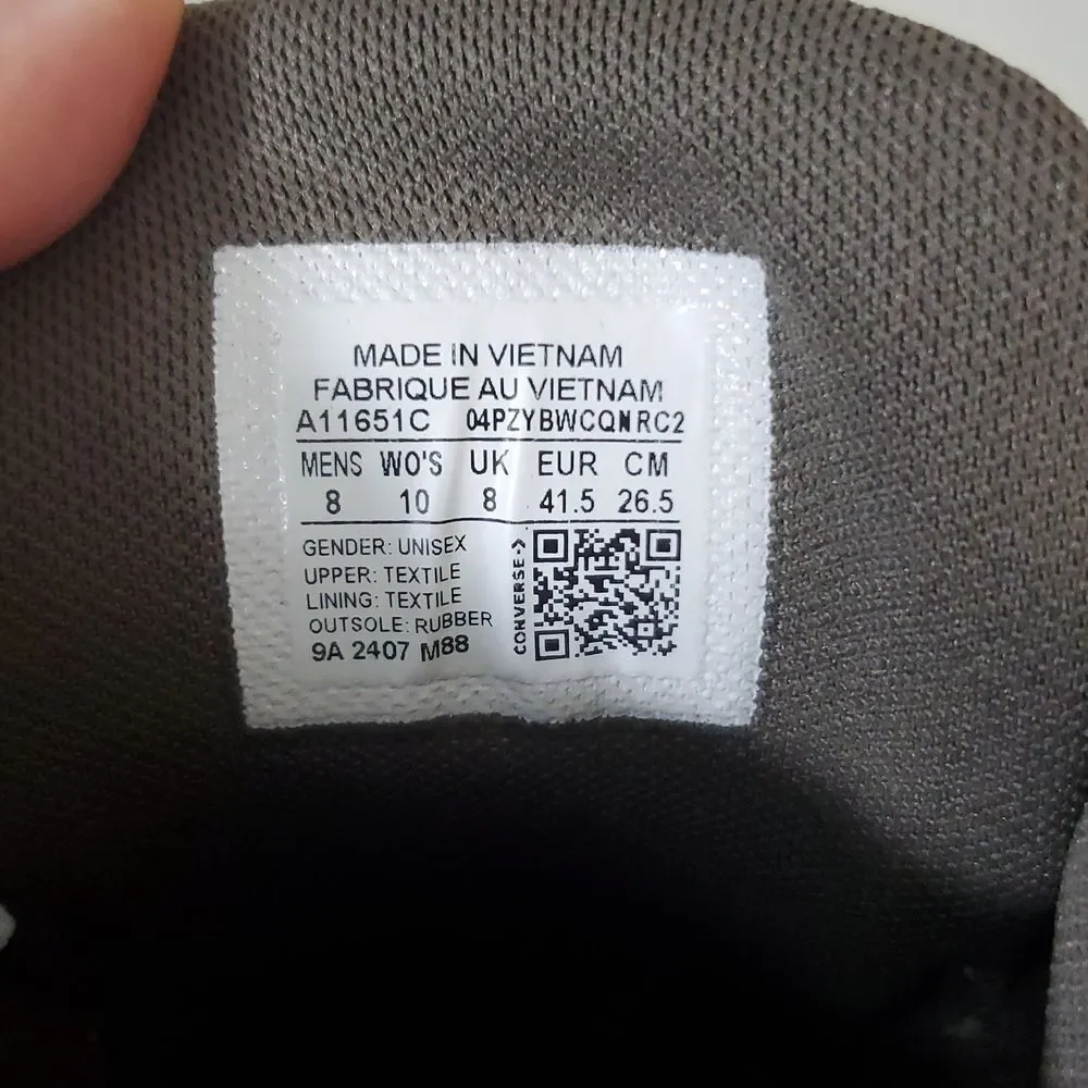 Converse All Star CTAS High Street Mid Unisex Sneakers Brown Tan M8/ W10 - Picture 8 of 10